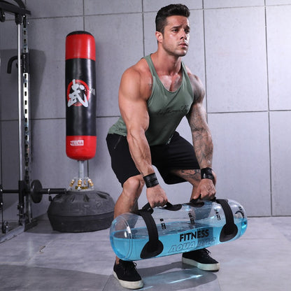 Transparent Fitness Water Dumbbell