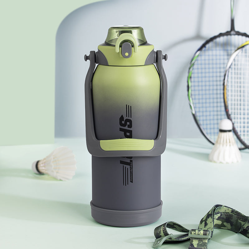 stainless steel sports water bottle
