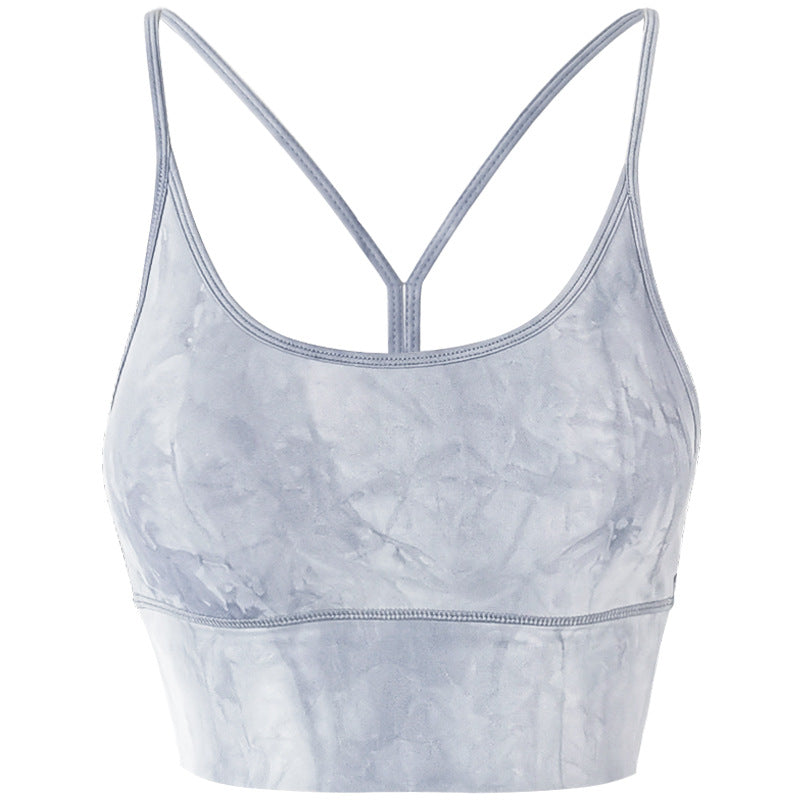 sexy gather-up fitness bra