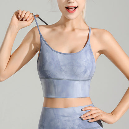 Sexy Gather-Up Fitness Bra