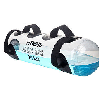 transparent fitness water dumbbell