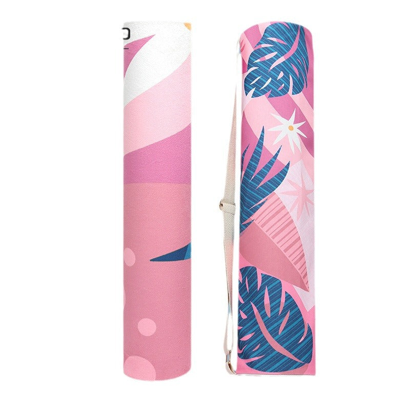 portable printed fitness mat