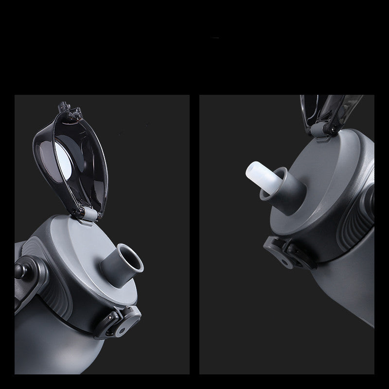 stainless steel sports water bottle