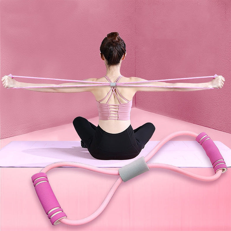 eight-shaped elastic rope