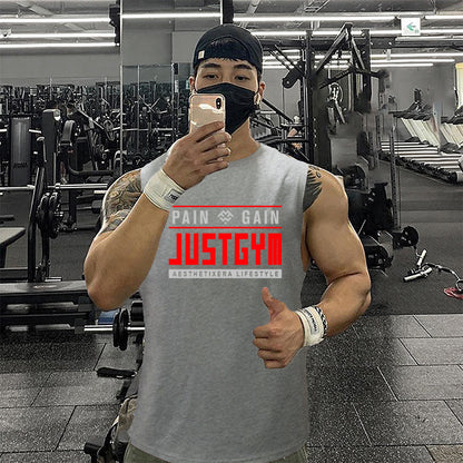 Men's Fitness Sleeveless T-Shirt