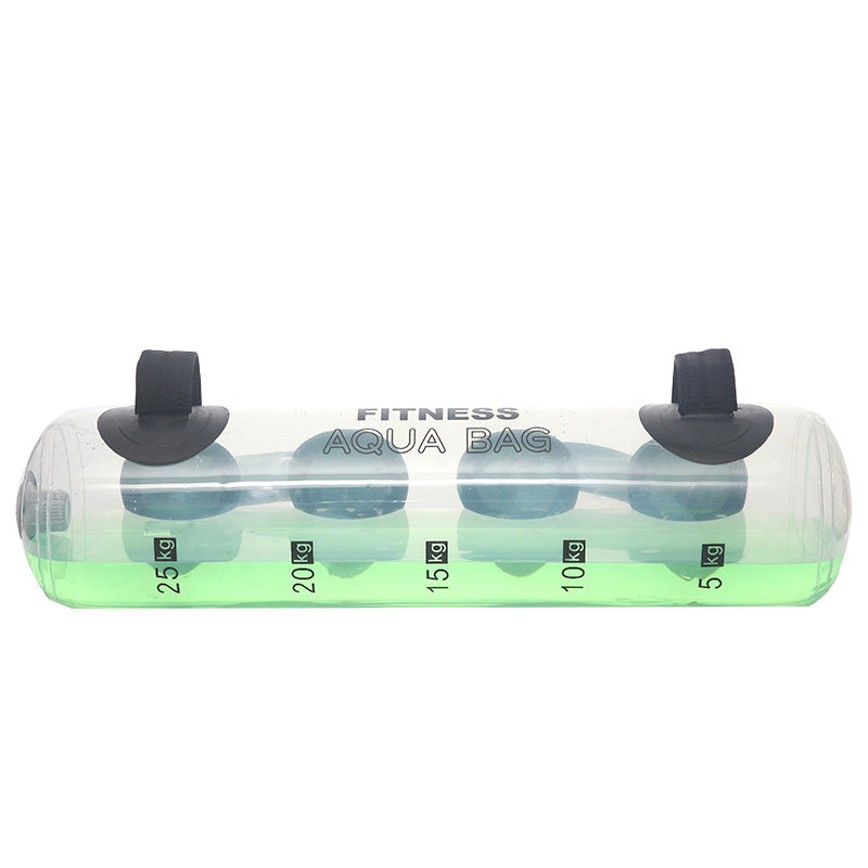 transparent fitness water dumbbell