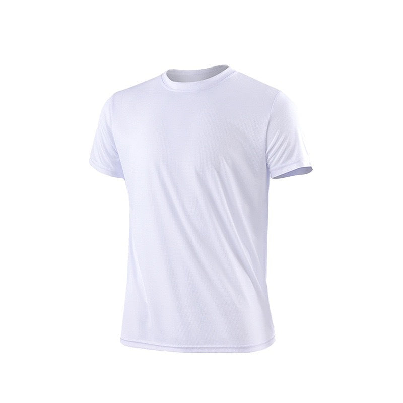 men's summer sports fitness t-shirt