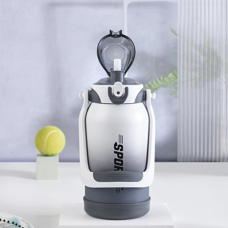 stainless steel sports water bottle