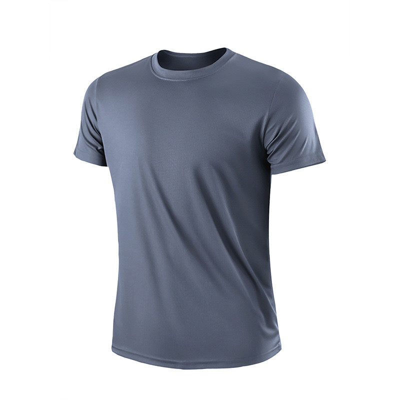 men's summer sports fitness t-shirt