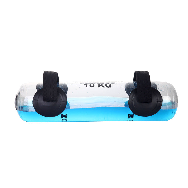 transparent fitness water dumbbell