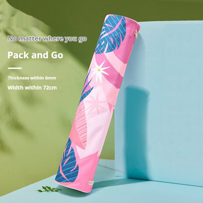 Portable Printed Fitness Mat